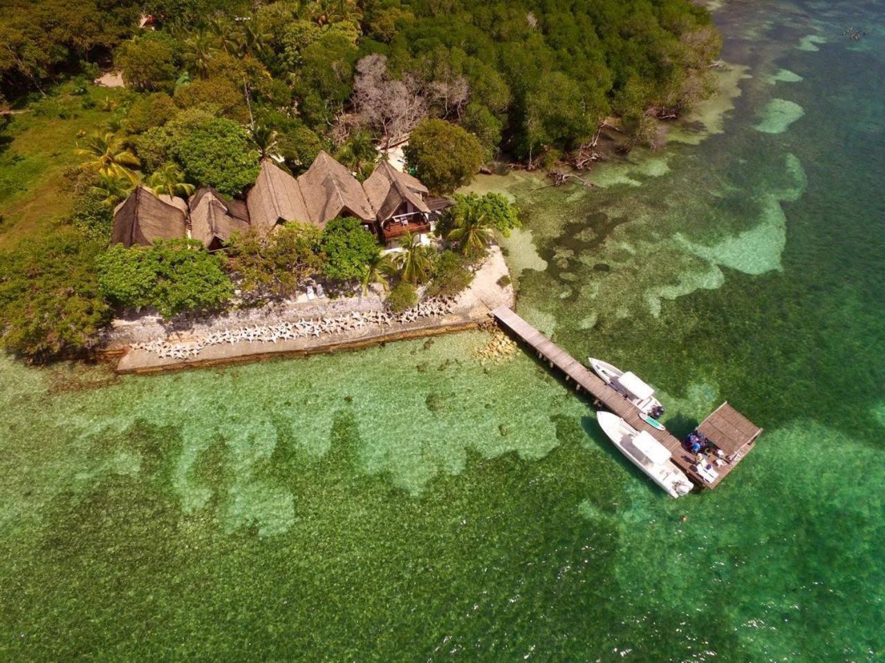 On A Coral Island With Turquoise Sea